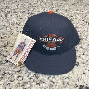 Roman Original Vintage Chicago Bears Snapback Hat NFL Throwbacks 1940